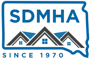 SDMA logo, which consists of a blue circle with the words 