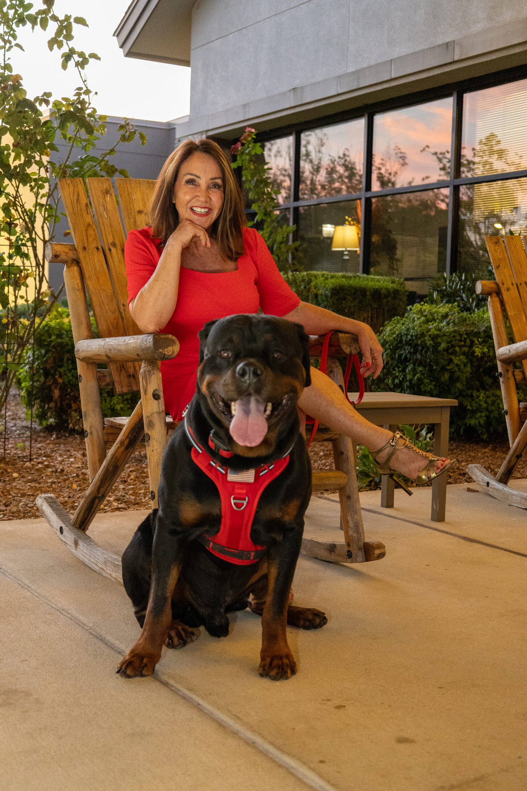 Maria with Gunner