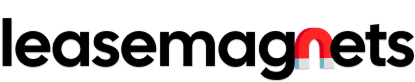 Black and white photo of a man in a suit and tie with the words "ledsemagnet" written in black, red